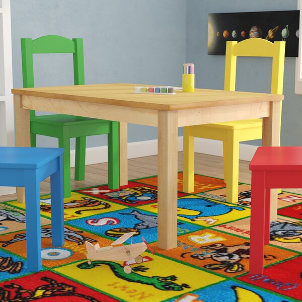 Childcraft Wood Rectangle Kids Writing Table | Wayfair